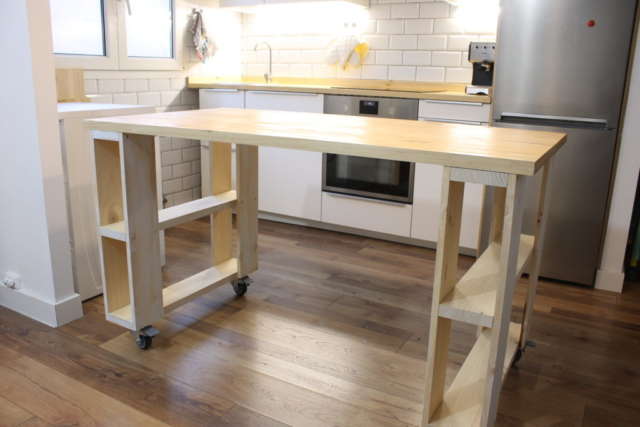 Isla de cocina paso a paso - Mi Hogar Mejor